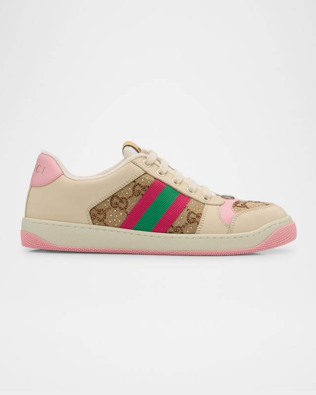Screener GG Canvas Crystal Sneakers